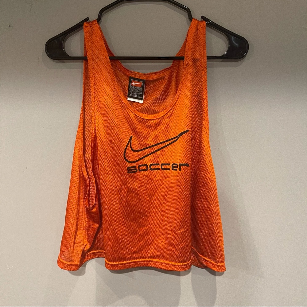 Nike Orange Soccer Tank Top